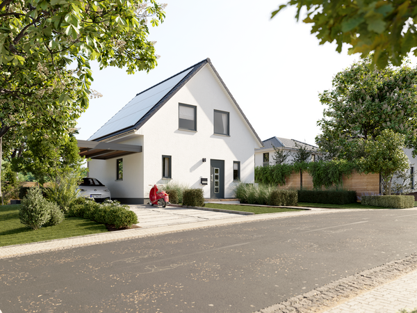 Das Einfamilienhaus Raumwunder 90. Kompakt aber gemütlich und perfekt zum wohlführen